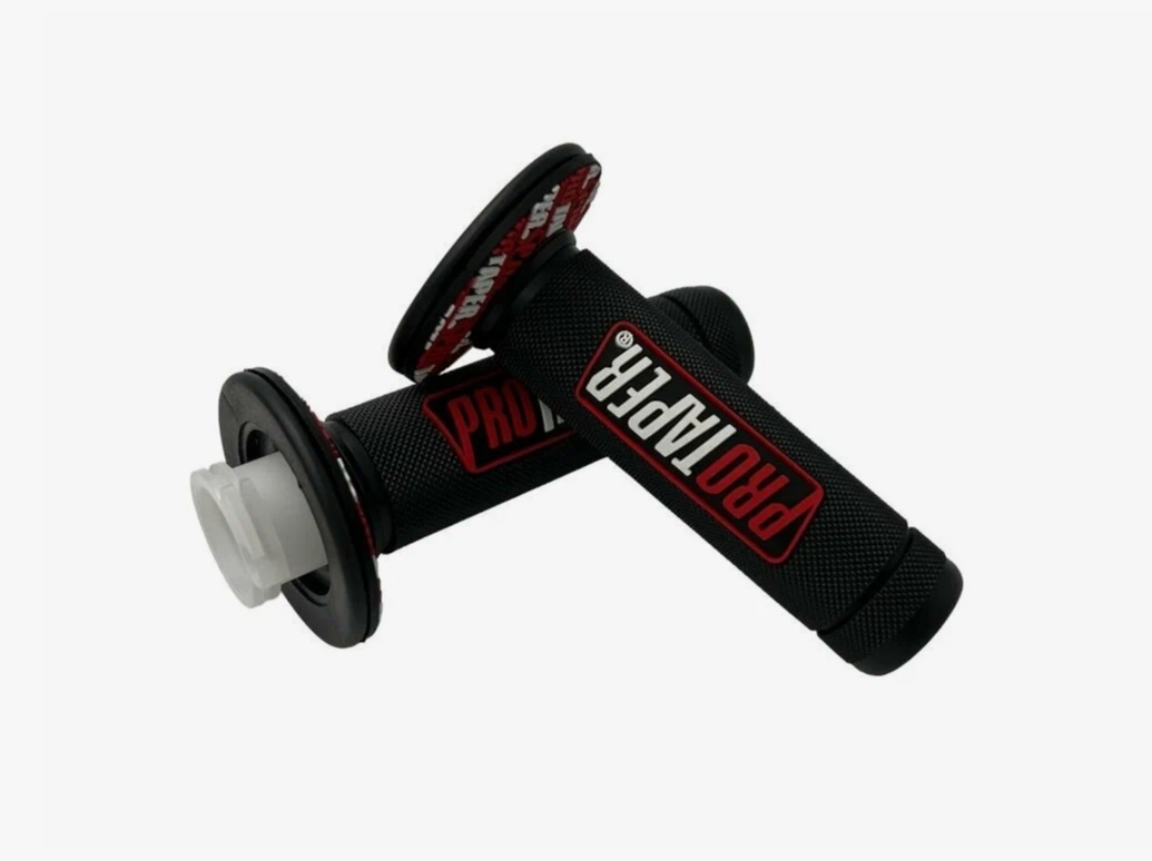 Купить Ручка газа тюнинг силиконовая (комплект 2шт) PROTAPER красные в интернет-магазине zipmoto.ru | Интернет-магазин для японских скутеров