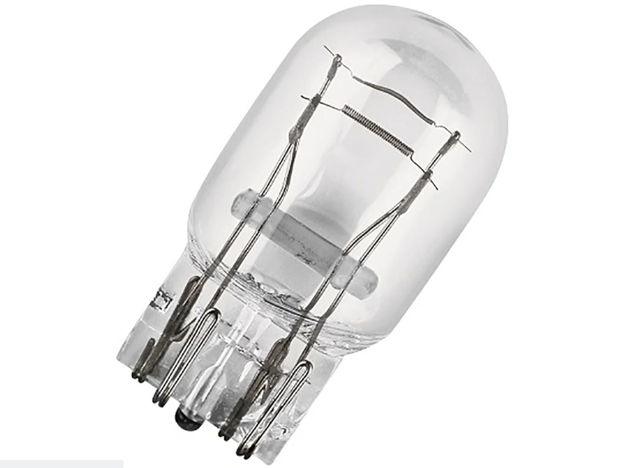 Купить Лампа стопа без цоколя  T20  12V 21/5W  белая в интернет-магазине zipmoto.ru | Интернет-магазин для японских скутеров